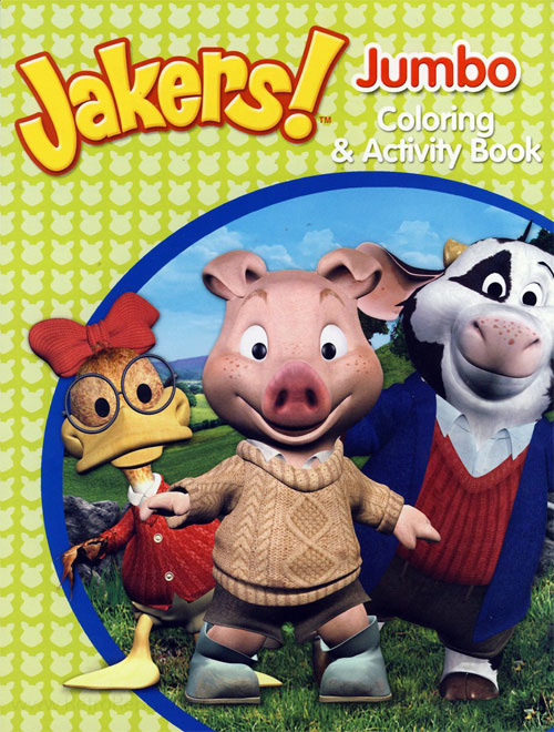 Jakers! Adventures of Piggley Winks, The Coloring and Activity Book