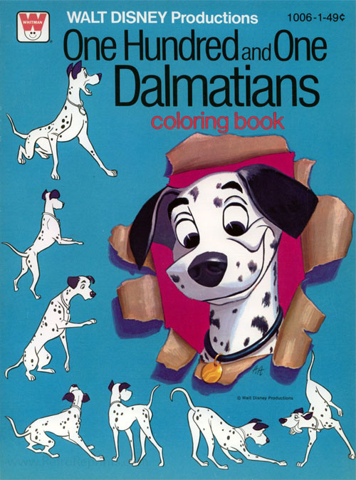 101 Dalmatians Coloring Book