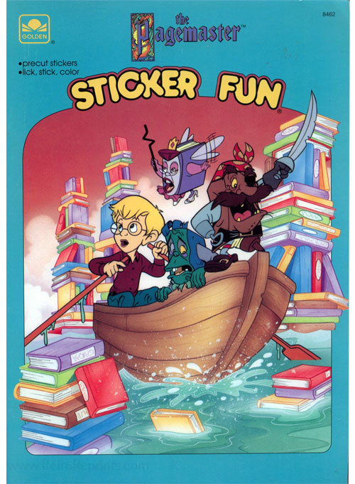 Pagemaster, The Sticker Fun