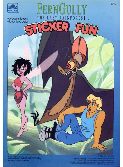 FernGully: The Last Rainforest Sticker Fun