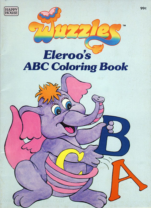 Wuzzles Eleroo's ABC Coloring Book