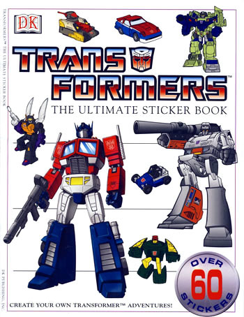 Transformers Sticker Book