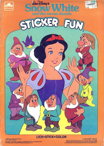 Snow White & the Seven Dwarfs Sticker Fun