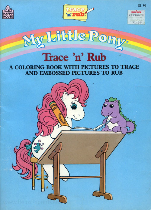 My Little Pony (G1) Trace 'n' Rub