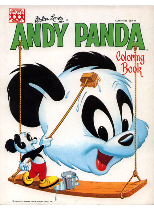 Andy Panda Coloring Book