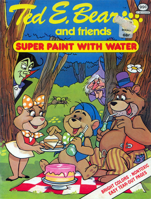 Ted E. Bear Paint with Water