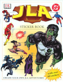 DC Super Heroes Sticker Book