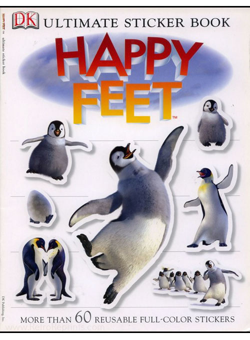 Happy Feet Sticker Book