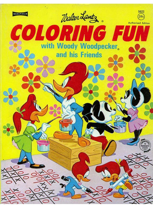 Woody Woodpecker Coloring Book