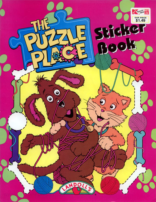 Puzzle Place, The Sticker Book