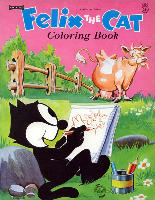 Felix the Cat Coloring Book