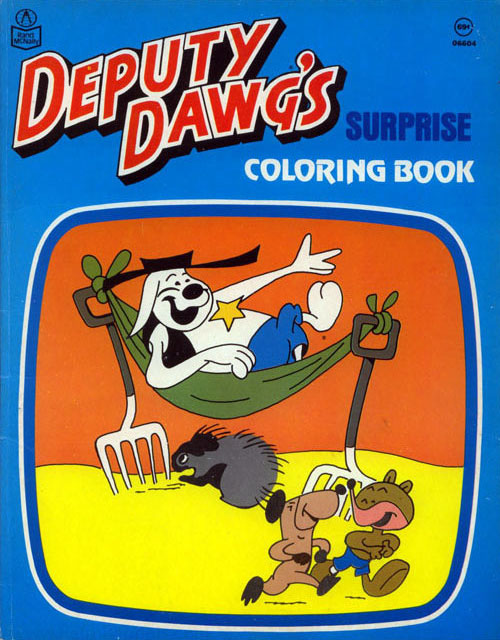 Deputy Dawg Coloring Book