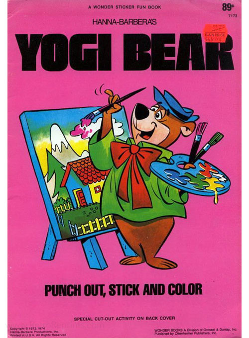 Yogi Bear Sticker Fun