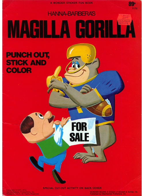 Magilla Gorilla Sticker Fun