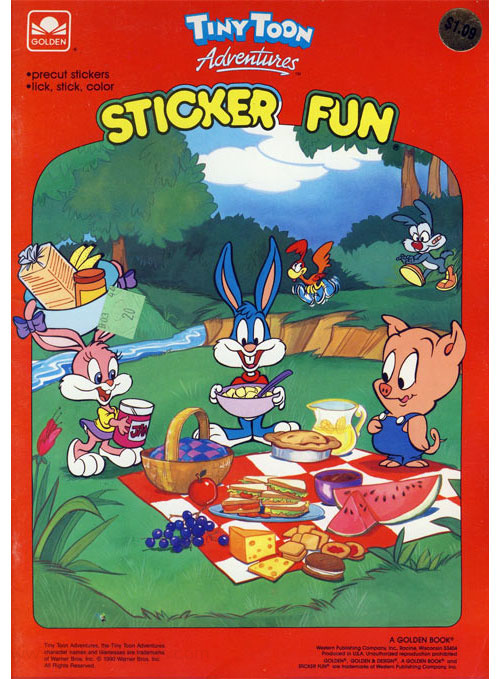 Tiny Toon Adventures Sticker Fun