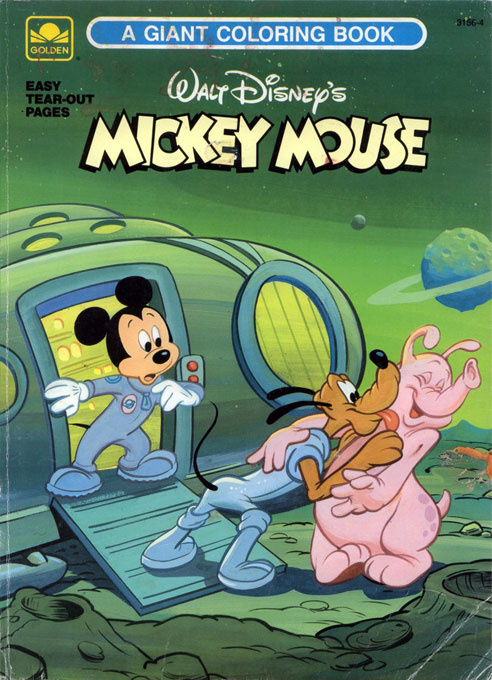 Mickey Mouse and Friends Coloring Book