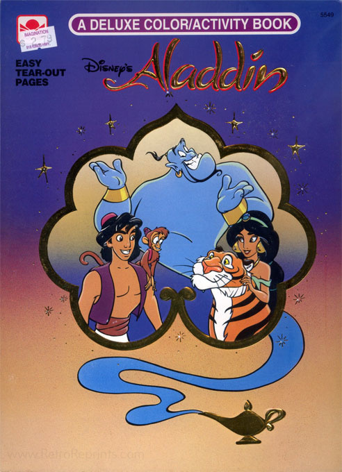 Aladdin, Disney's Coloring and Activity Book