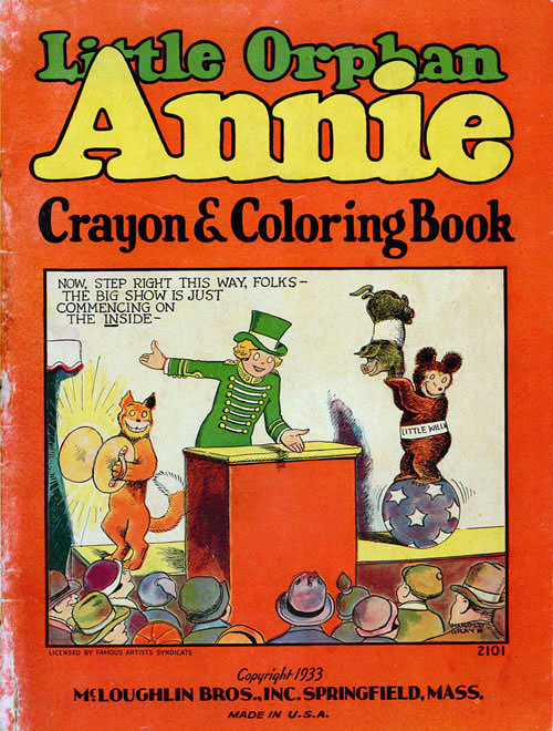 Little Orphan Annie Coloring Book