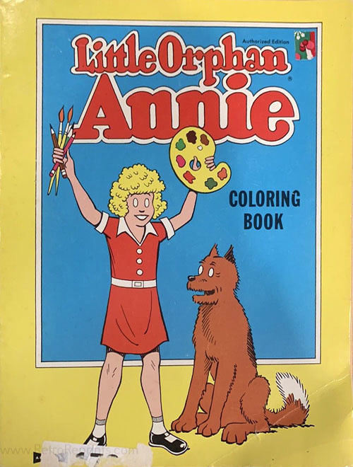 Little Orphan Annie Coloring Book