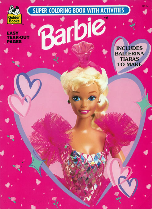 Barbie Coloring and Activity Book