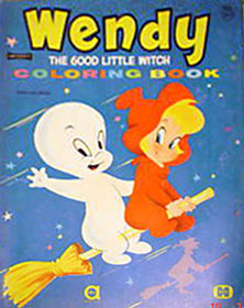 Casper & Friends Wendy Coloring Book
