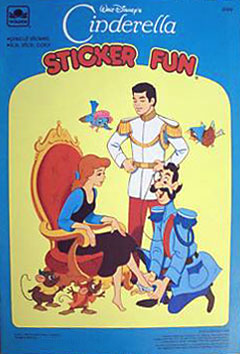 Cinderella, Disney's Sticker Fun