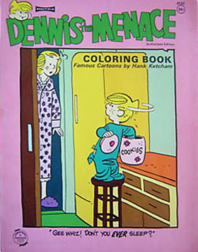 Dennis the Menace Coloring Book