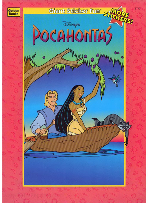 Pocahontas, Disney's Giant Sticker Fun