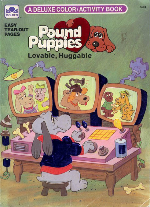 Pound Puppies coloring and activity book