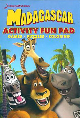 Madagascar Activity Book