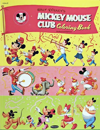 Mickey Mouse Club Coloring Book