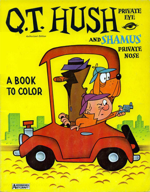QT Hush Coloring Book