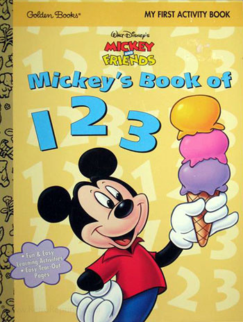 Mickey Mouse and Friends Book of 1 2 3