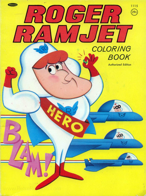 Roger Ramjet Coloring Book