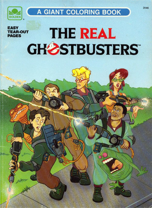 Real Ghostbusters, The Coloring Book