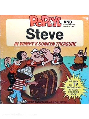 Popeye the Sailor Man Wimpy's Sunken Treasure
