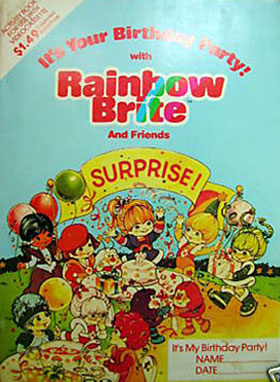 Rainbow Brite It's Your Birthday Party