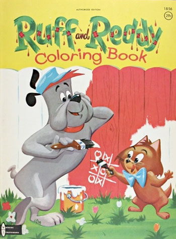 Ruff and Reddy Coloring Book