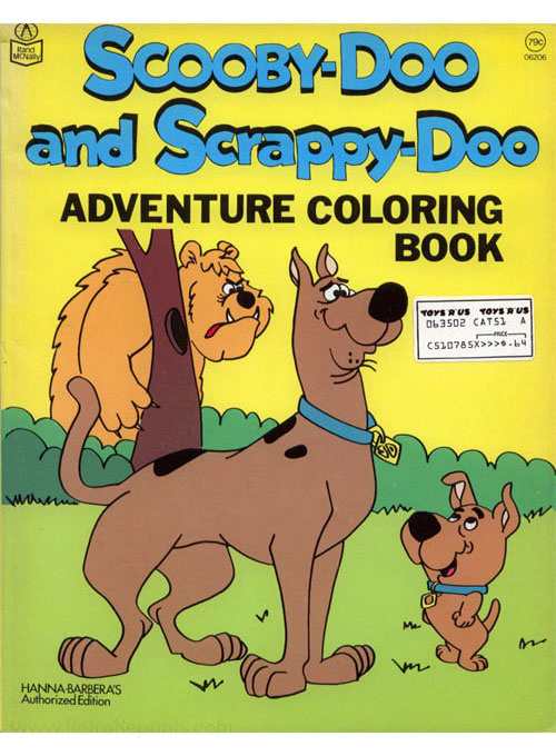 Scooby-Doo & Scrappy-Doo Adventure Coloring Book