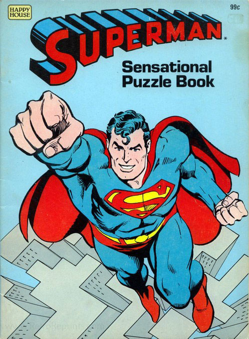 Superman Puzzle Book