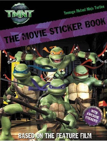 TMNT Sticker Book