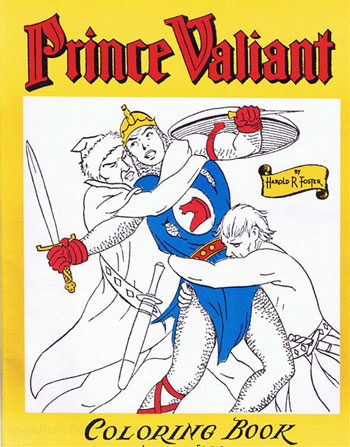 Prince Valiant Coloring Book
