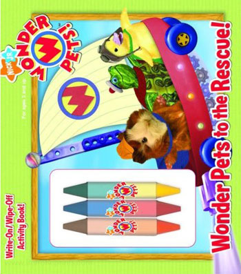 the wonder pets coloring pages