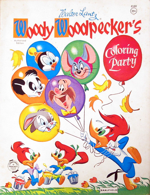 Woody Woodpecker Coloring Book