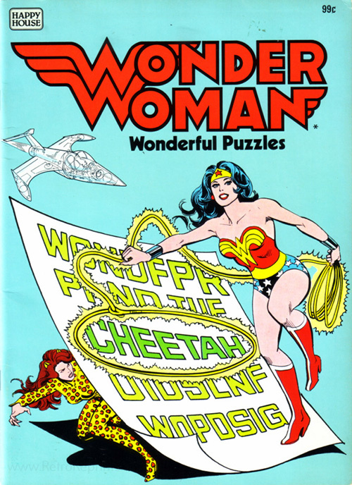 Wonder Woman Puzzle Book