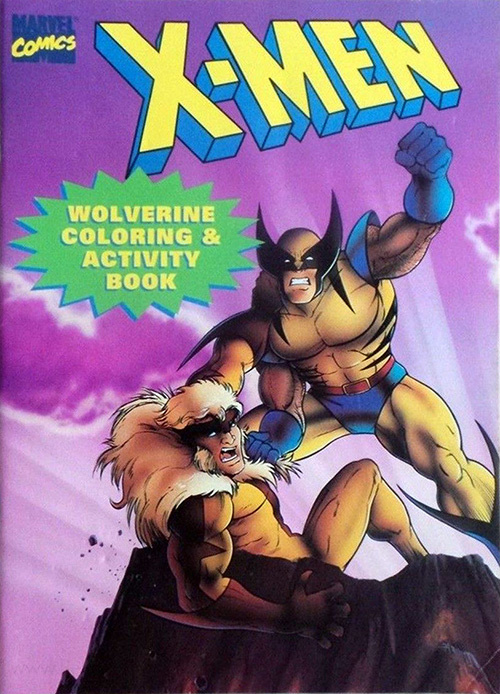 X-Men Coloring and Activity Book