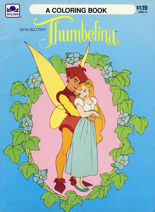 Thumbelina Coloring Book