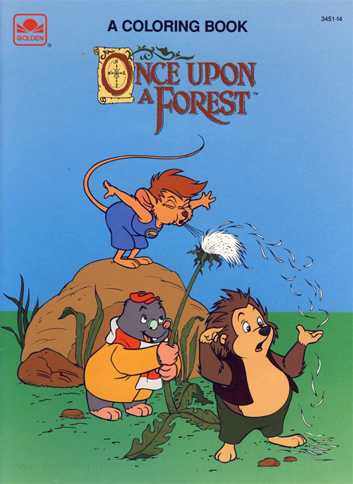 Once Upon a Forest Coloring Book