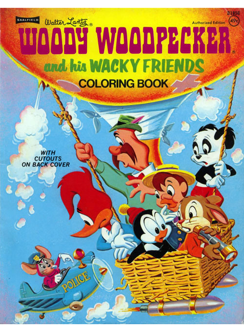 Woody Woodpecker Coloring Book