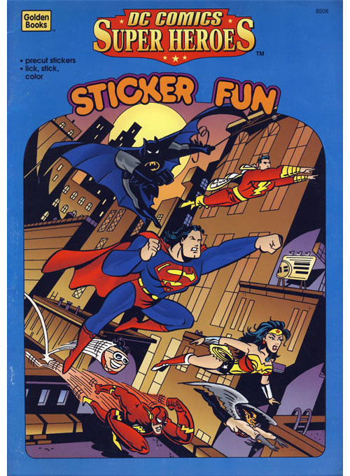 DC Super Heroes Sticker Fun